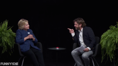 Hillary Clinton Joins Zach Galifianakis on Between Two Ferns