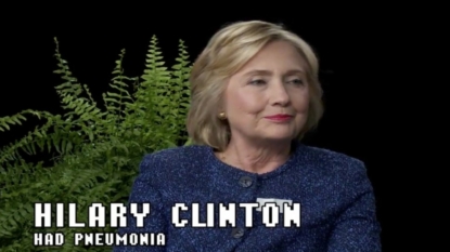 Hillary Clinton Stops By Between Two Ferns, Takes on Trump