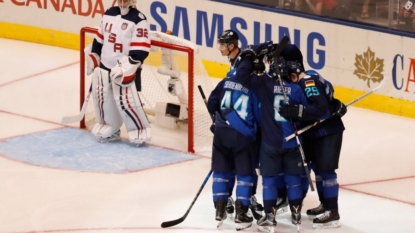 Ice hockey World Cup opens with upset as Europe shocks US