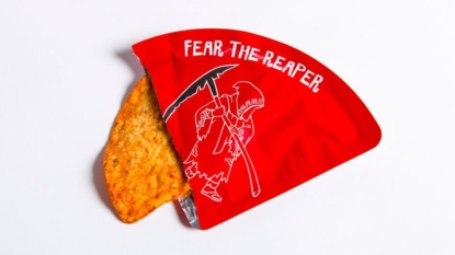 The spiciest chip in the world is sold one at a time!