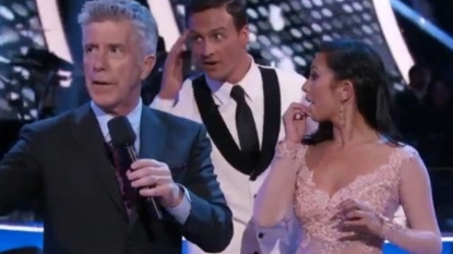 Protesters Who Interrupt Ryan Lochte’s DWTS Performance Tackled by Security