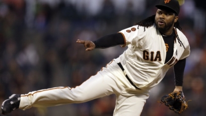 Johnny Cueto pitches 5-hitter, Giants beat Cardinals 6-2