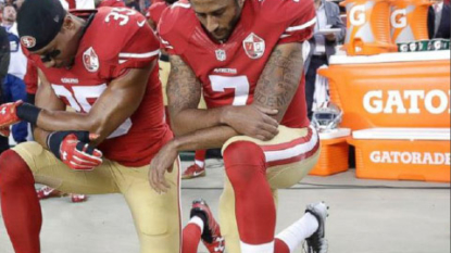 Kaepernick says death threats won’t stop anthem protest