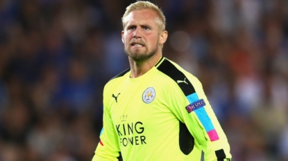 Kasper Schmeichel could miss United clash due to muscle injury