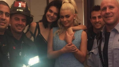 Kendall and Kylie Jenner rescued from hotel elevator