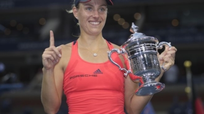 US Open champ Kerber starting to like sound of No. 1 ranking