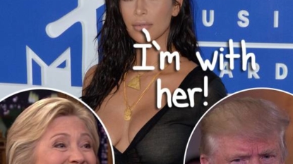 Kim Kardashian clears up confusion over her 2016 candidate choice