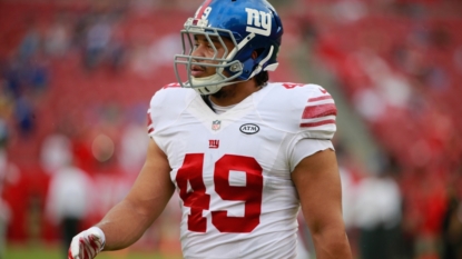 Giants FB Whitlock suspended 10 games