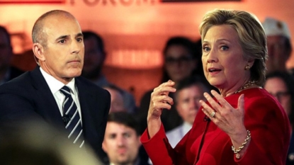 Liberals Are Freaking Out Because Matt Lauer Asked Hillary Tough Questions