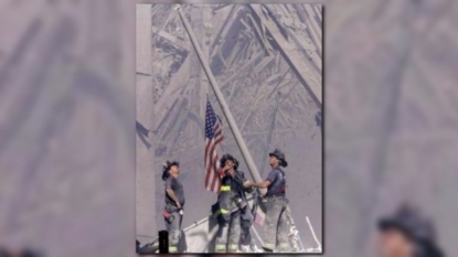 Lost flag from iconic 9/11 photo found; donated to museum