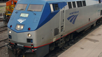 Man in custody after armed standoff aboard Amtrak train