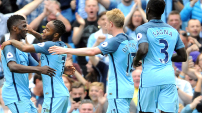 Manchester City star De Bruyne tricks wall on cheeky free kick goal