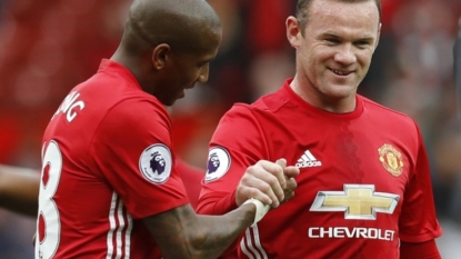 Man United 4-1 Leicester: No Rooney, yes party