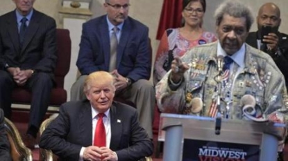 Don King drops N-word while introducing Trump