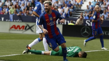 Messi, Suarez and Neymar fire Barcelona to easy win at Leganes