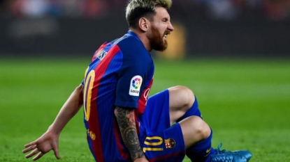 Messi out for three weeks