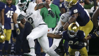 Michigan State dresses 12 true freshmen for Notre Dame game