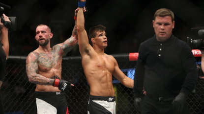 CM Punk Dominated In UFC Debut Against Mickey Gall At UFC 203