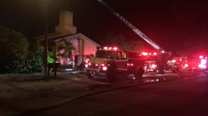 Mosque frequented by Orlando pub gunman set on fire