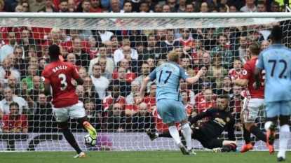 Mourinho points finger after Man Utd derby loss