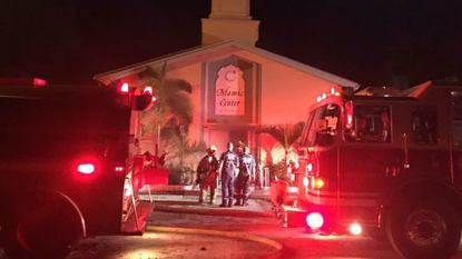 Muslim community in Ft. Pierce feels terrorized by mosque fire