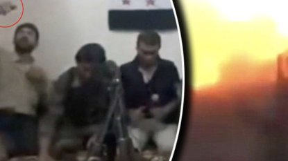 Syrian rebel blows himself up while taking selfie