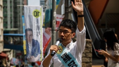 Record voter turnout in key Hong Kong election