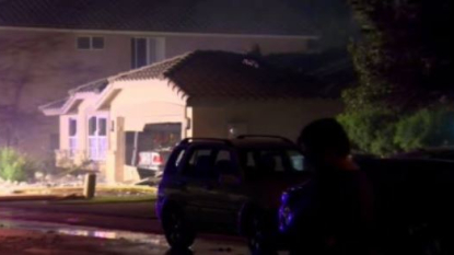 Small plane crashes into Gilbert home