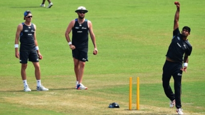 New Zealand 1st Test Team against India