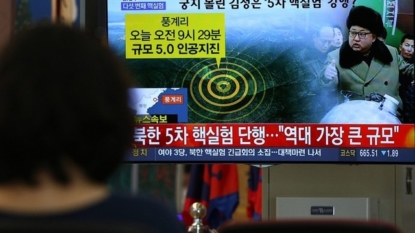 South Korea: North Korea has conducted fifth nuclear test