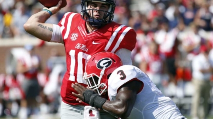 Nick Chubb Injury: UGA Running Back Leaves Ole Miss Game