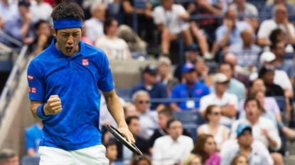 Nishikori stuns Murray, faces Wawrinka in semi-final