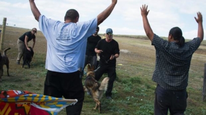 North Dakota Tribal Protest Over Oil Pipeline Turns Violent on Saturday