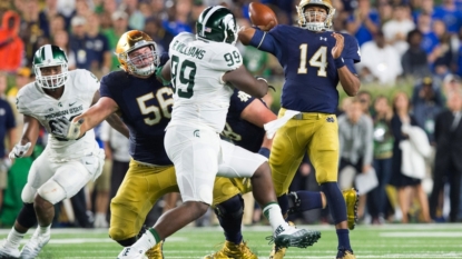 Notre Dame: Brian Kelly Calls Team “Sloppy”