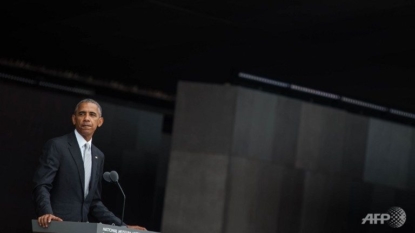 Obama opens black history museum