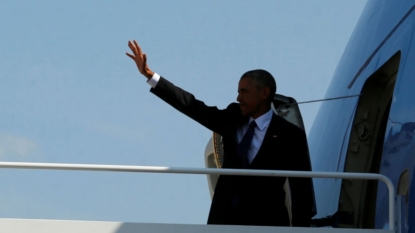 Obama begins climate victory lap at Lake Tahoe