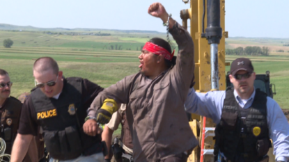 Oil pipeline protesters disrupt second construction site