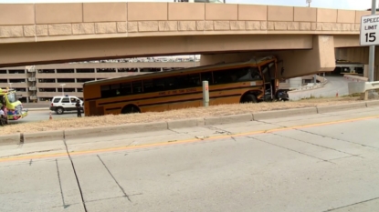 One Dead in School Bus Crash at Denver International Airport