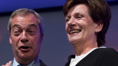 Nigel Farage pledges his full support to new Ukip leader Diane James