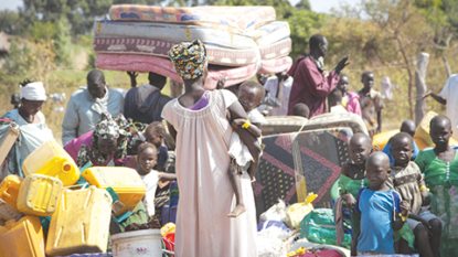 Over 1 mln South Sudanese forced to flee their homes