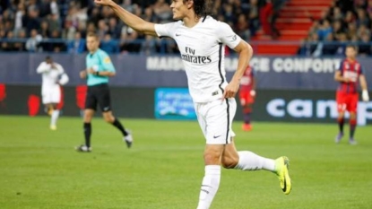 Cavani strikes back with four goals as PSG sink Caen