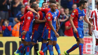 Palace strike early, cruise past struggling Stoke City