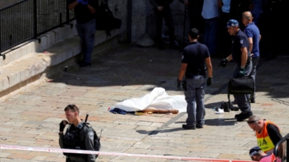 Palestinian man shot dead after alleged stabbing attack