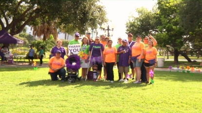 Dozens attend walk to help the fight against Alzheimer’s