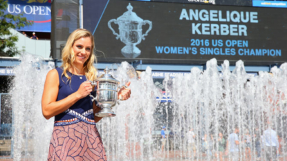 United States champ Kerber on top of the world