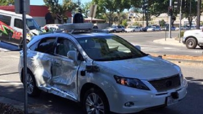 Google’s self driving car involved in car crash in Mountain View