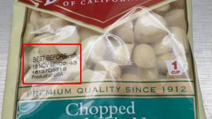 Snyder’s-Lance recalls macadamia nuts for possible Salmonella