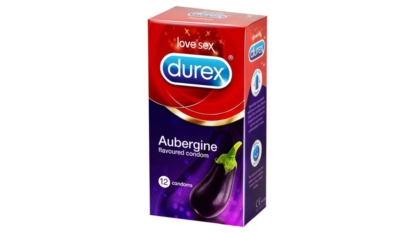 Durex announced an eggplant flavored condom for a very serious reason