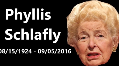 Phyllis Schlafly: campaigner against equal rights amendment