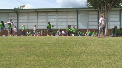 Local school promotes peace with special ceremony